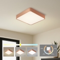 Brilagi - Candeeiro de tecto LED POOL SQUARE LED/48W/230V 3000/4000/6000K 50x50 cm bronze