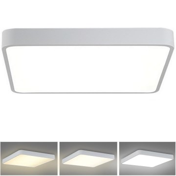 Brilagi - Candeeiro de tecto LED POOL SQUARE LED/48W/230V 3000/4500/6000K 50x50 cm branco