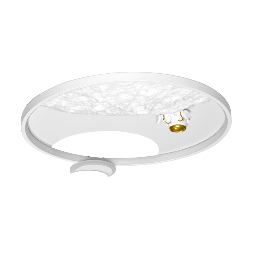 Brilagi - Plafon LED dimerizável ASTRO LED/20W/230V diâmetro 50 cm 3000-6000K astronaut + comando remoto