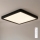 Brilagi - Candeeiro de tecto LED regulável ESTELA SQUARE LED/36W/230V 3000-6500K 31x31 cm preto + comando remoto