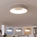 BRILAGI - Candeeiro de tecto LED regulável FALCON II LED/67W/230V 3000-6500K Ø 40 cm branco/bege + controlo remoto