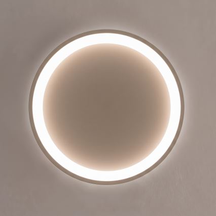BRILAGI - Luminária de teto LED dimerizável FALCON SLIM LED/42W/230V 3000-6500K Ø 50 cm bege + controlo remoto