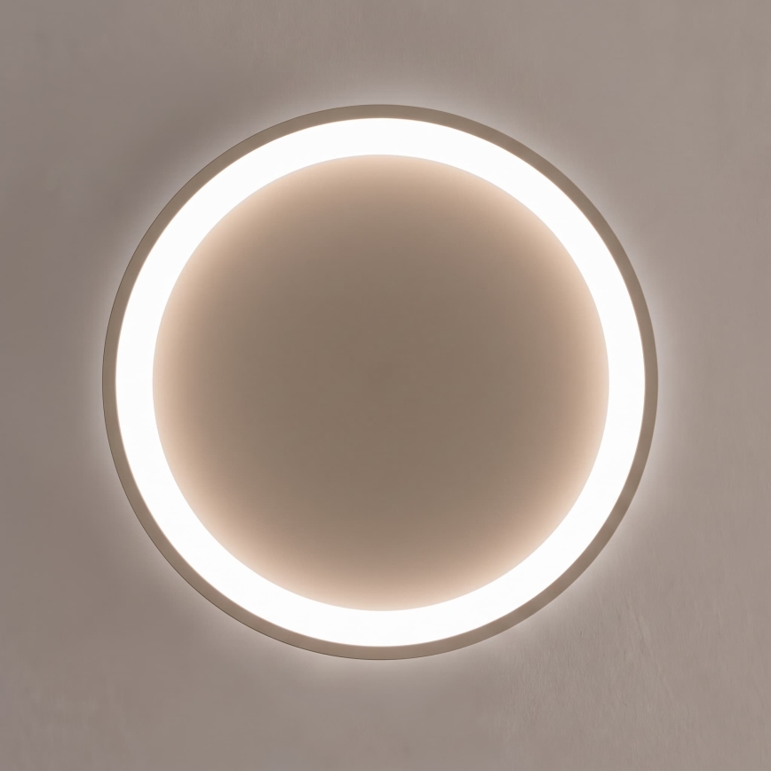 BRILAGI - Luminária de teto LED dimerizável FALCON SLIM LED/42W/230V 3000-6500K Ø 50 cm bege + controlo remoto