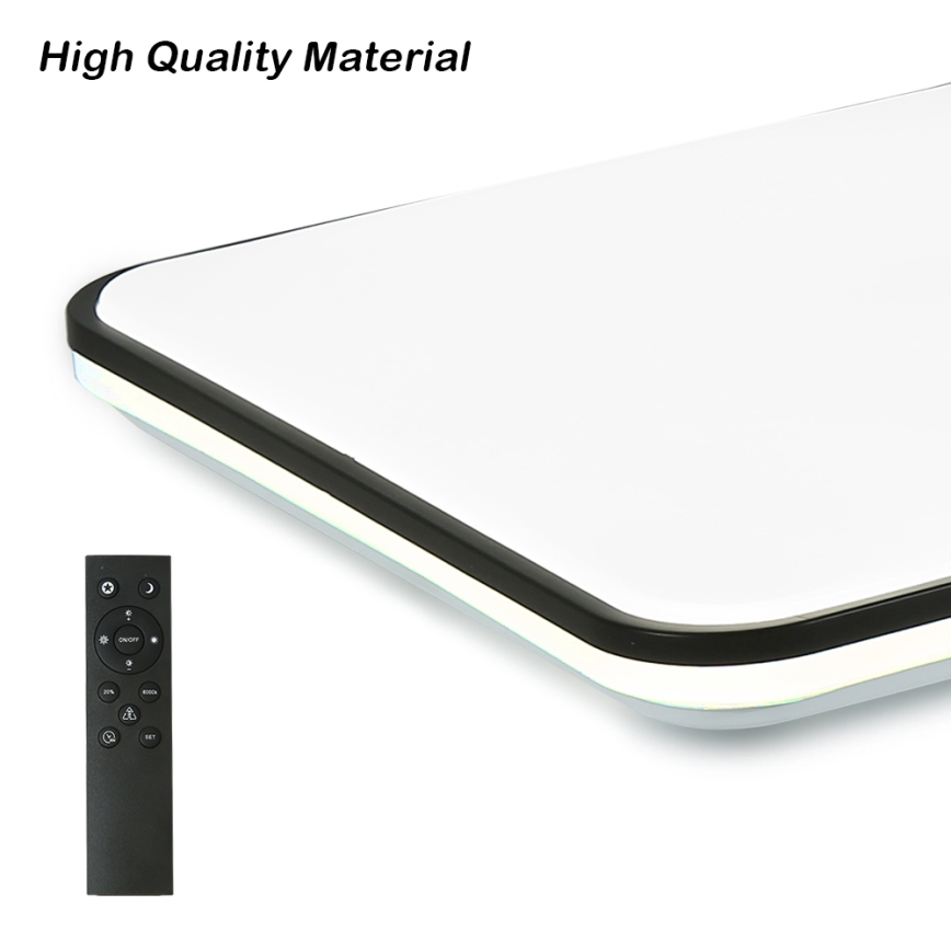 Brilagi - Candeeiro de teto LED dimerizável SMART LED/24W/230V 43x43 cm 3000-6000K Wi-Fi Tuya Beacon + controlo remoto