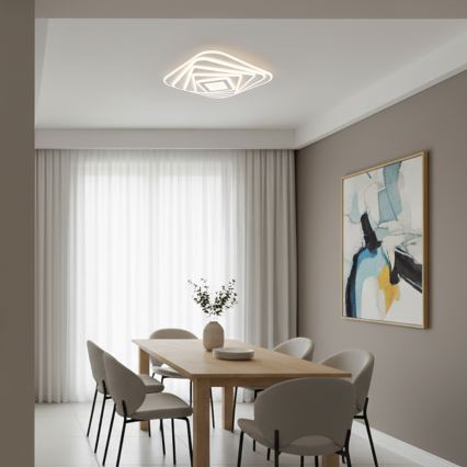 Brilagi - Luminária de teto LED regulável MODERN LED/210W/230V 3000-6000K 55x55 cm + controlo remoto