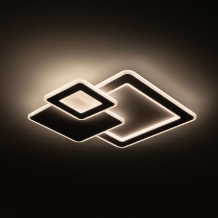 Brilagi - Candeeiro de teto LED regulável MODERN LED/93W/230V 3000-6000K 48,5x48,5 cm + controlo remoto