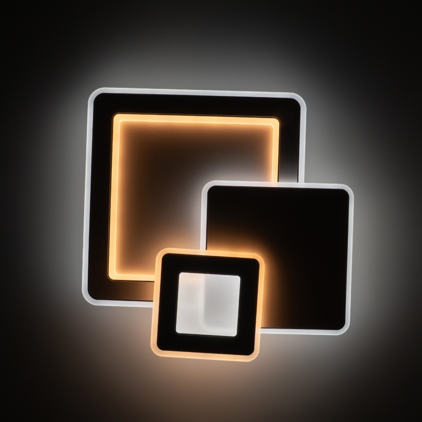Brilagi - Candeeiro de teto LED regulável MODERN LED/93W/230V 3000-6000K 48,5x48,5 cm + controlo remoto