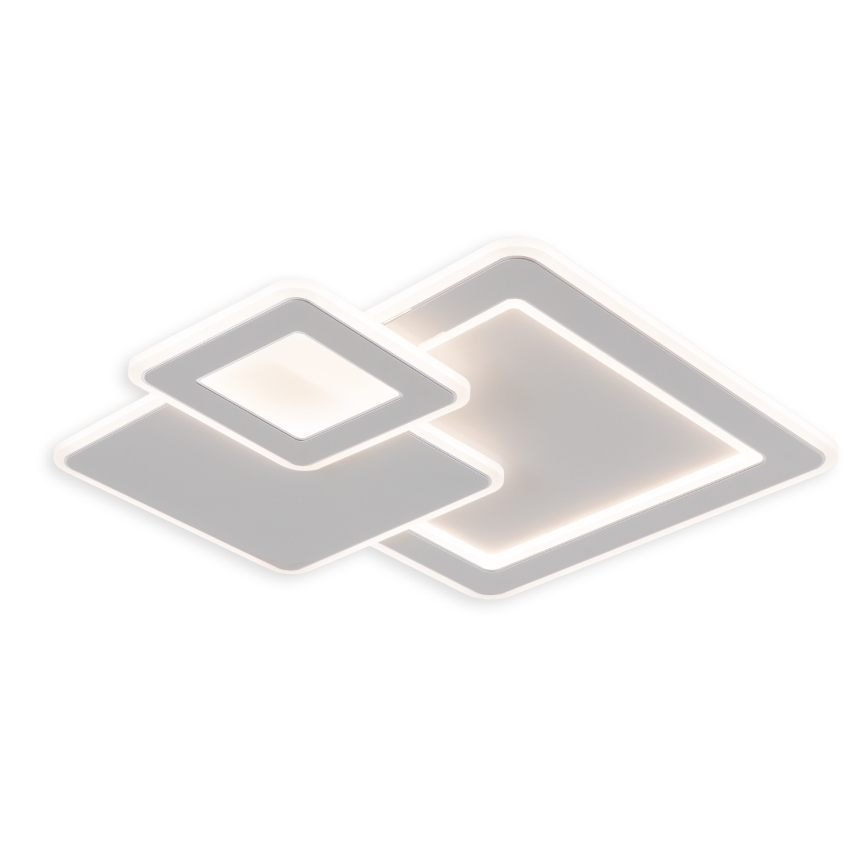 Brilagi - Candeeiro de teto LED regulável MODERN LED/93W/230V 3000-6000K 48,5x48,5 cm + controlo remoto