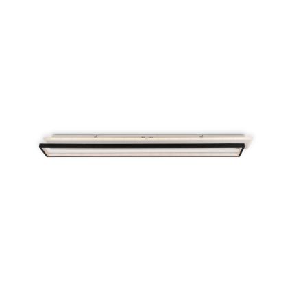 Brilagi - LED Luminária de teto dimerizável OUTLINE LED/90W/230V 3000-6000K 18x100 cm branca/preta + controlo remoto