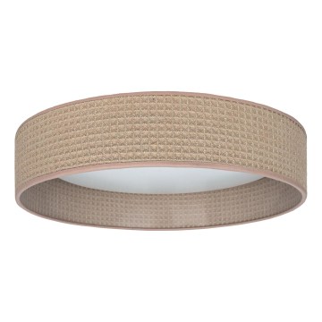 Brilagi - Candeeiro de tecto LED regulável VELVET SMART VARI LED/24W/230V 3000-6500K diâmetro 45 cm bege + controlo remoto