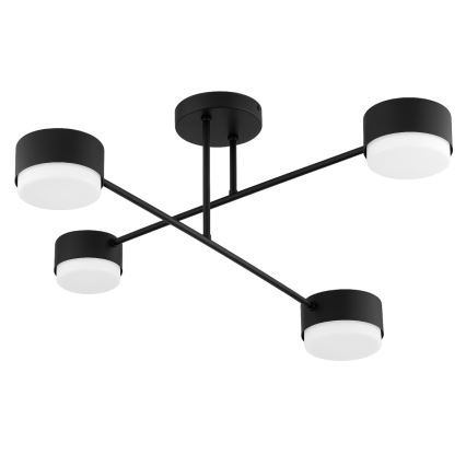 Brilagi - LED RGB+CCT lustre sobreposto dimerizável MONO 4xGX53/14W/230V 2700-6500K Wi-Fi Tuya preto