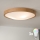 Brilagi - Candeeiro de tecto LED RGBW dimerizável CARVALHO SLIM 3xE27/9W/230V 2700-6500K Wi-Fi carvalho Ø 47 cm