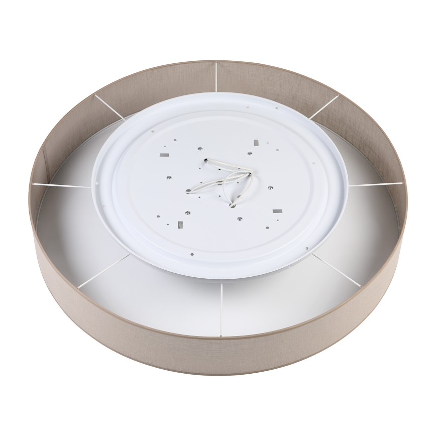 Brilagi - Candeeiro de tecto LED SIRIJA 6xE27/15W/230V Ø 80 cm bege