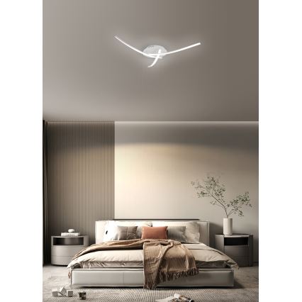 Brilagi - Plafon LED STRIPES LED/24W/230V Ø 64 cm branco