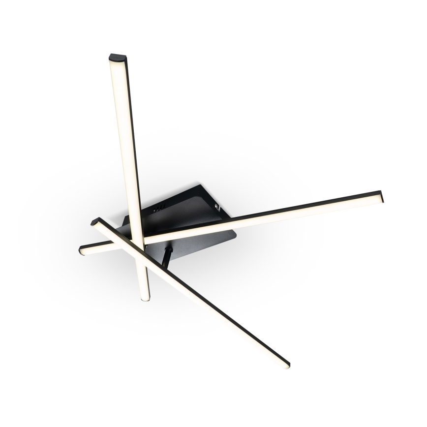 Brilagi - Luminária de teto LED STRIPES LED/30W/230V 51x78 cm preta