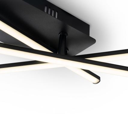 Brilagi - Luminária de teto LED STRIPES LED/30W/230V 51x78 cm preta