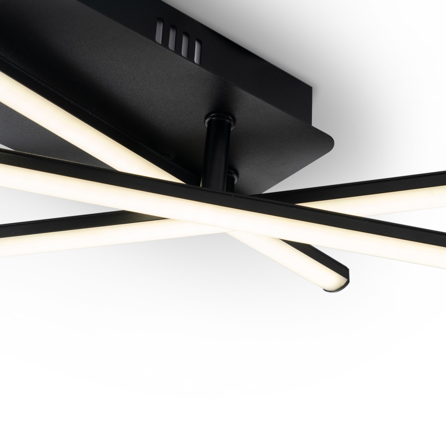 Brilagi - Luminária de teto LED STRIPES LED/30W/230V 51x78 cm preta