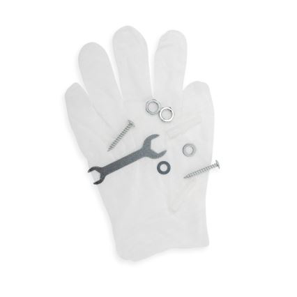 Brilagi - Luminária de teto LED STRIPES LED/30W/230V 51x78 cm preta