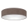 Brilagi - Candeeiro de tecto LED VELVET SIMPLE 24W/230V 4000K Ø 45 cm castanho