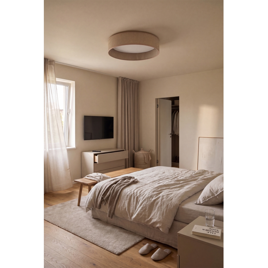 Brilagi - Candeeiro de tecto LED VELVET SIMPLE LED/24W/230V 3000K Ø 45 cm bege