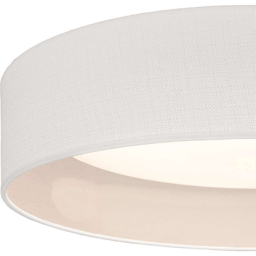 Brilagi - Candeeiro de tecto LED VELVET SIMPLE LED/24W/230V 3000K Ø 45 cm branco