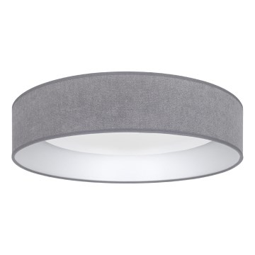 Brilagi - Candeeiro de tecto LED VELVET SIMPLE LED/24W/230V 3000K Ø 45 cm cinzento