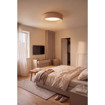 Brilagi - Candeeiro de Tecto LED VELVET SIMPLE LED/36W/230V 3000K Ø 55 cm bege