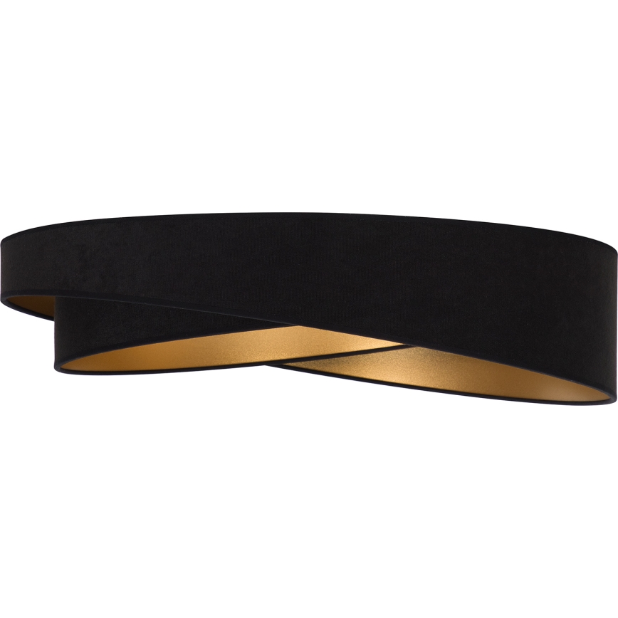 BRILAGI - Luminária de teto LED VELVET TWIST LED/24W/230V 4000K Ø 55 cm preto/dourado