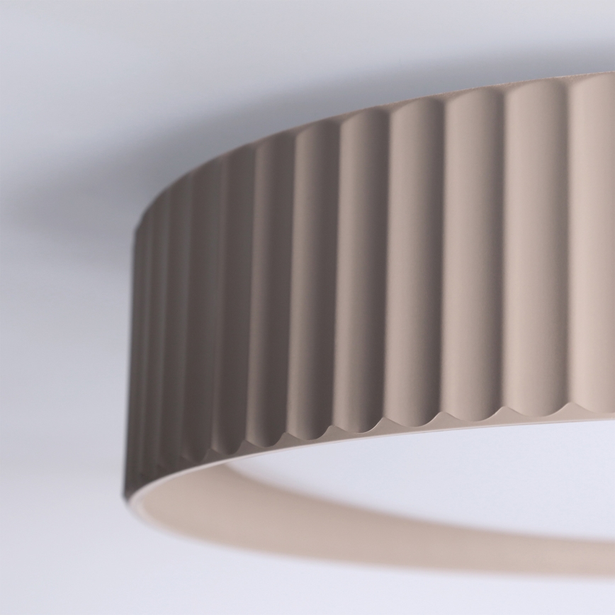 Brilagi - Candeeiro de Tecto LUCIA LED/24W/230V Ø 31 cm taupe