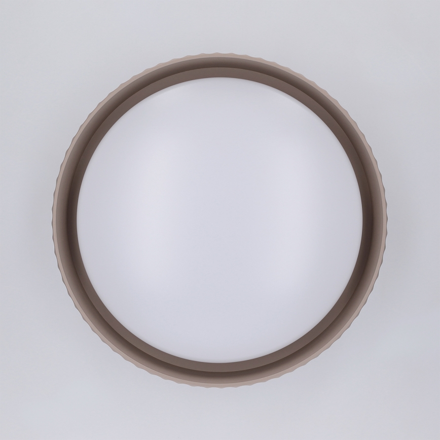 Brilagi - Candeeiro de Tecto LUCIA LED/24W/230V Ø 31 cm taupe