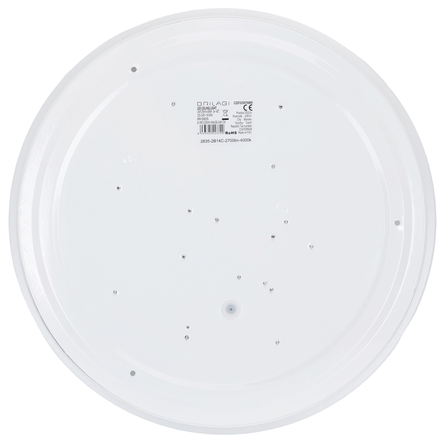 Brilagi - Candeeiro de tecto MILKY WAY LED/24W/230V 3000/4000/6500K Ø 38 cm