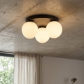 Brilagi - Candeeiro de tecto MILO 3xE27/60W/230V Ø 35 cm preto