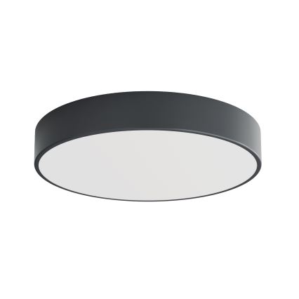 Brilagi - Luminária de teto para casa de banho CLARE com sensor de movimento e de crepúsculo, 4xE27/24W/230V, Ø 50 cm, antracite, IP54