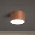 BRILAGI - Candeeiro de tecto para casa de banho FORIS LED/9W/230V Ø 9 cm bronze IP44 CRI 90