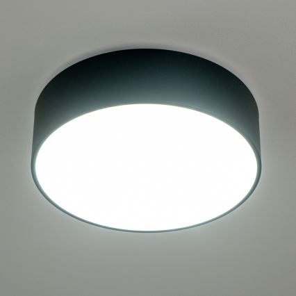 Brilagi - Candeeiro de tecto para casa de banho POOL 3xE27/15W/230V Ø 40 cm IP54 preto