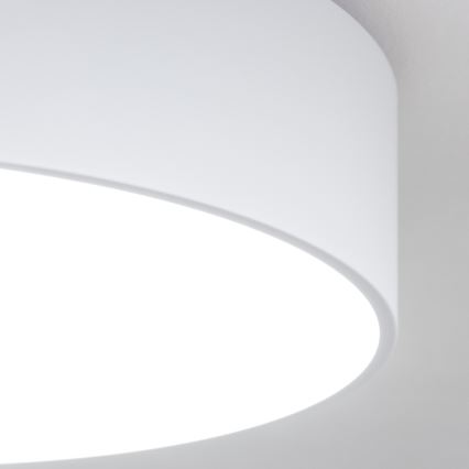 BRILAGI - Candeeiro de tecto para casa de banho POOL 4xE27/15W/230V, diâmetro 50 cm, IP54, branco