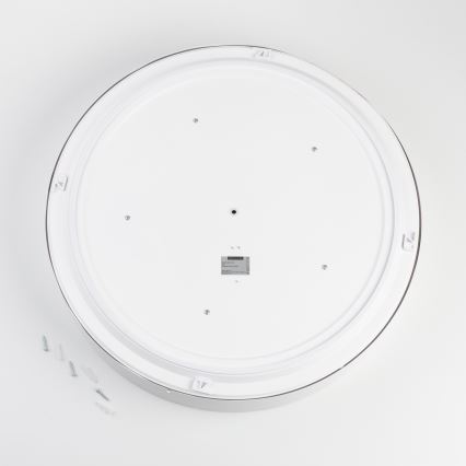 Brilagi - Candeeiro de tecto para casa de banho POOL 5xE27/15W/230V diâmetro 60 cm IP54 branco