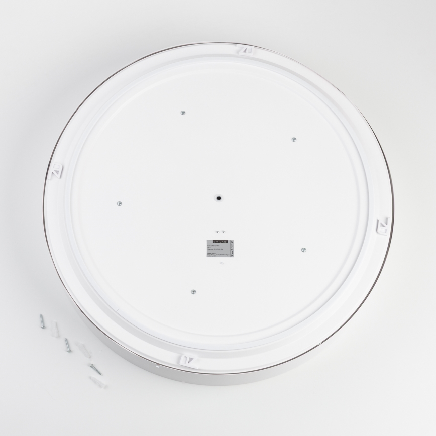 Brilagi - Candeeiro de tecto para casa de banho POOL 5xE27/15W/230V diâmetro 60 cm IP54 branco