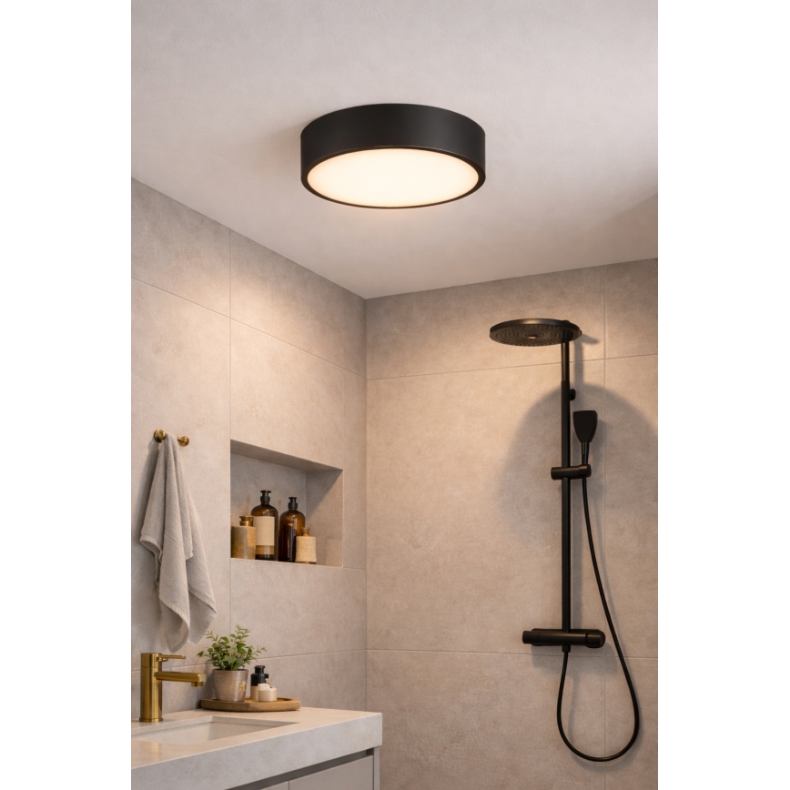 Brilagi - Candeeiro de tecto para casa de banho POOL 5xE27/15W/230V pr. 60 cm IP54 preto
