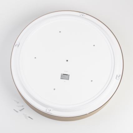 Brilagi - Candeeiro de tecto para casa de banho POOL 5xE27/15W/230V Ø 60 cm IP54 bege