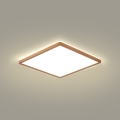 Brilagi - Candeeiro de tecto para casa de banho ULTRA FINO LED/18W/230V 30x30 cm ouro rosé IP54