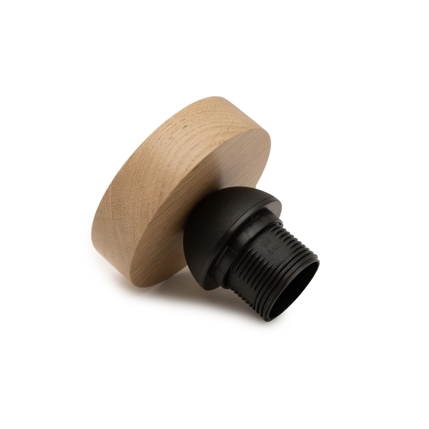 Brilagi - Candeeiro de tecto PARTY 1xE27/60W/230V Ø 10 cm carvalho