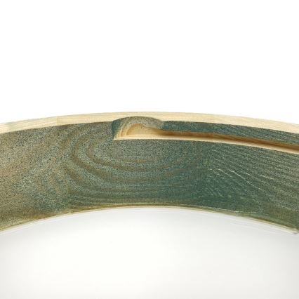 Brilagi - Candeeiro de tecto PINO 1xE27/15W/230V pinho/verde, diâmetro 27,5 cm