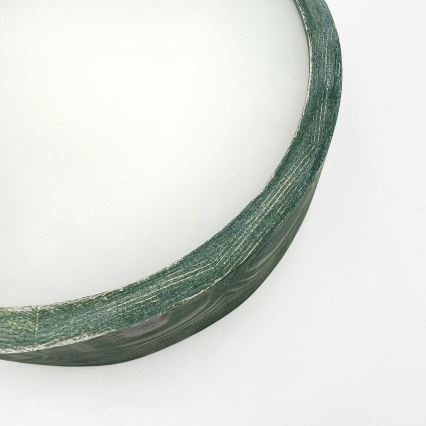 Brilagi - Candeeiro de tecto PINO 1xE27/15W/230V pinho/verde, diâmetro 27,5 cm