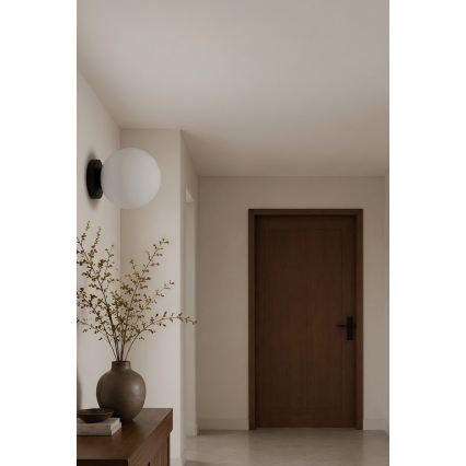 BRILAGI - Candeeiro de tecto POLOS 1xE27/40W/230V Ø 30 cm preto