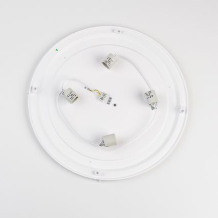BRILAGI - Candeeiro de tecto POOL 4xE27/15W/230V diâmetro 50 cm IP54 branco