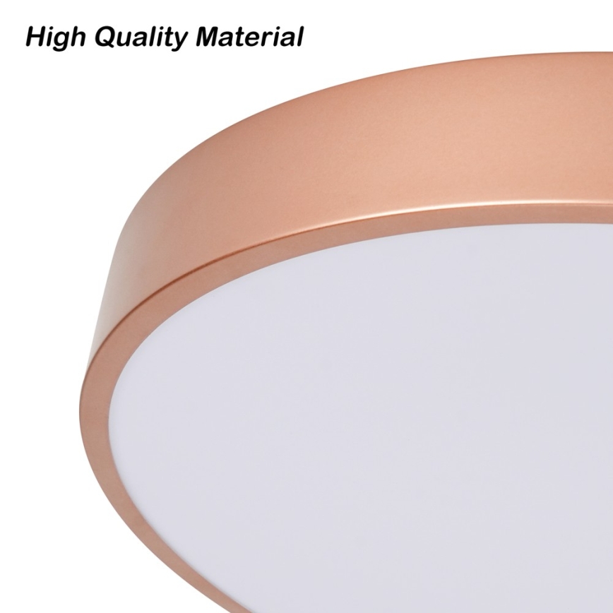 BRILAGI - Luminária de teto LED POOL LED/24W/230V 3000/4000/6000K Ø 20 cm cobre