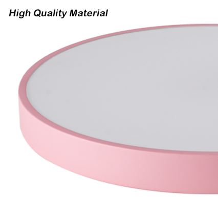 Brilagi - Luminária de teto LED POOL LED/48W/230V 3000/4000/6000K Ø 40 cm rosa