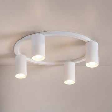 Brilagi - Candeeiro de tecto SELE 4xGU10/30W/230V branco