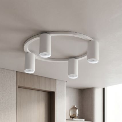 Brilagi - Candeeiro de tecto SELE 4xGU10/30W/230V branco